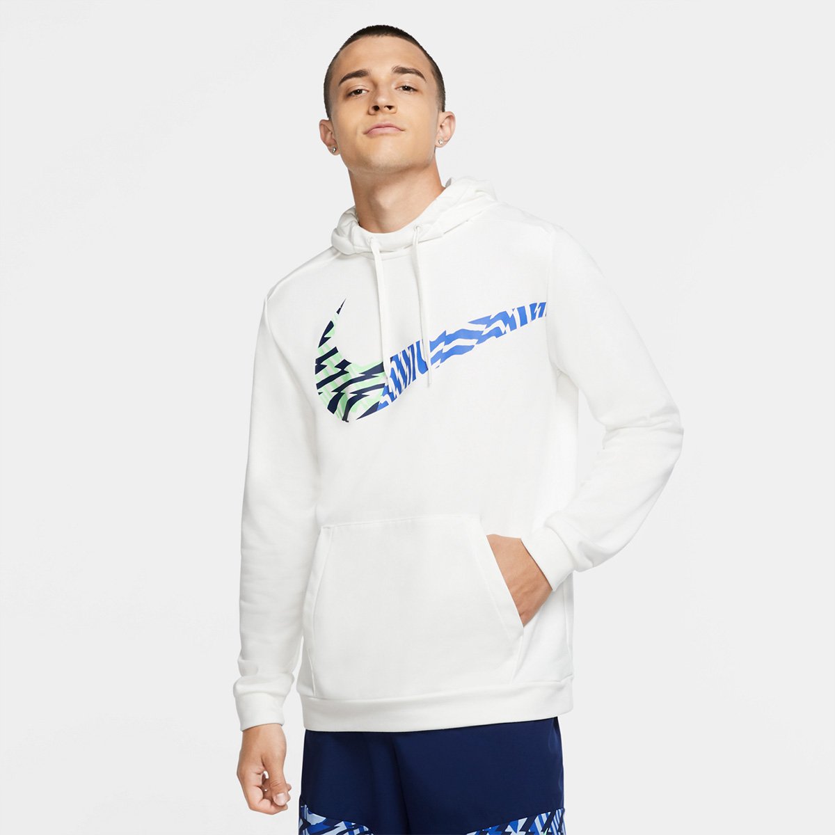 Moletom Nike Pullover Masculino Off White Netshoes
