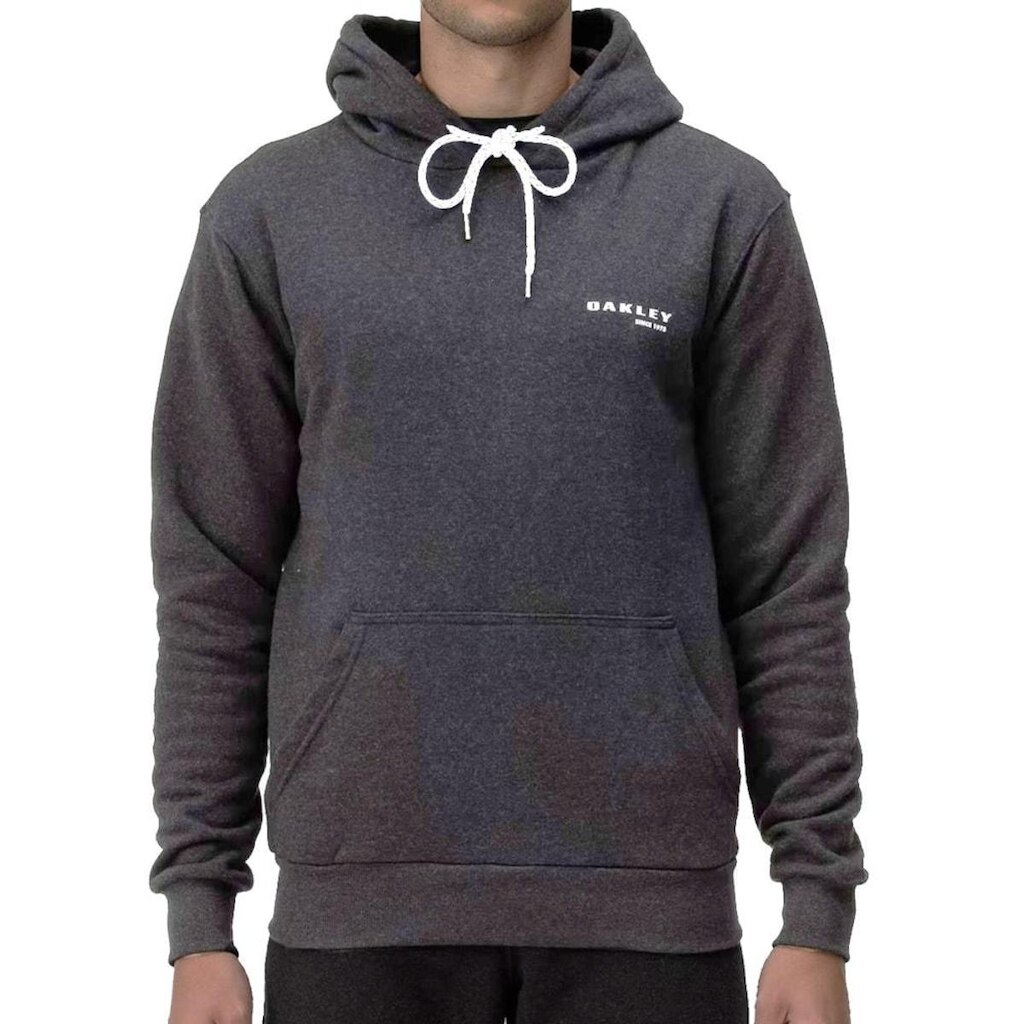 Moletom Oakley Bunker Hoodie Athletic Heather Grey