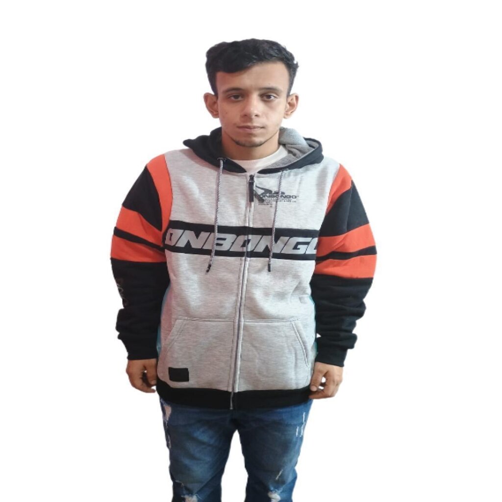 Moletom Onbongo Canguru Aberto On Masculino Com Capuz