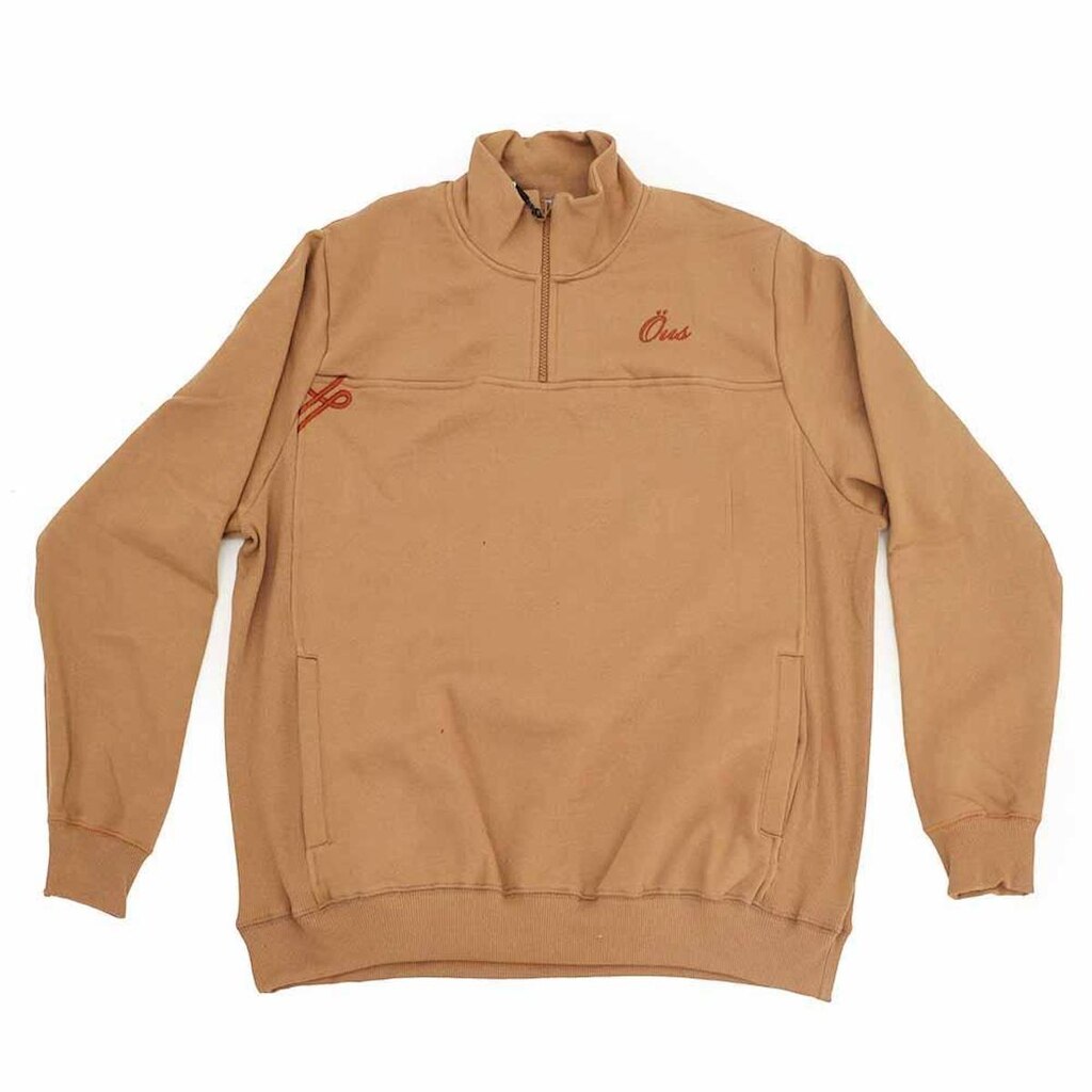 Moletom ÖUS Quarterzip Imperial - Caqui