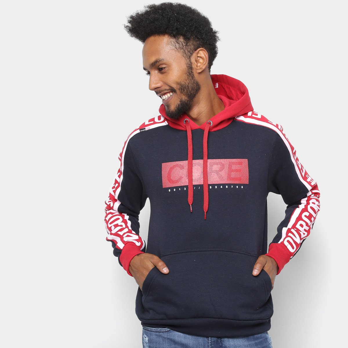 superdry flannel moletom com capuz