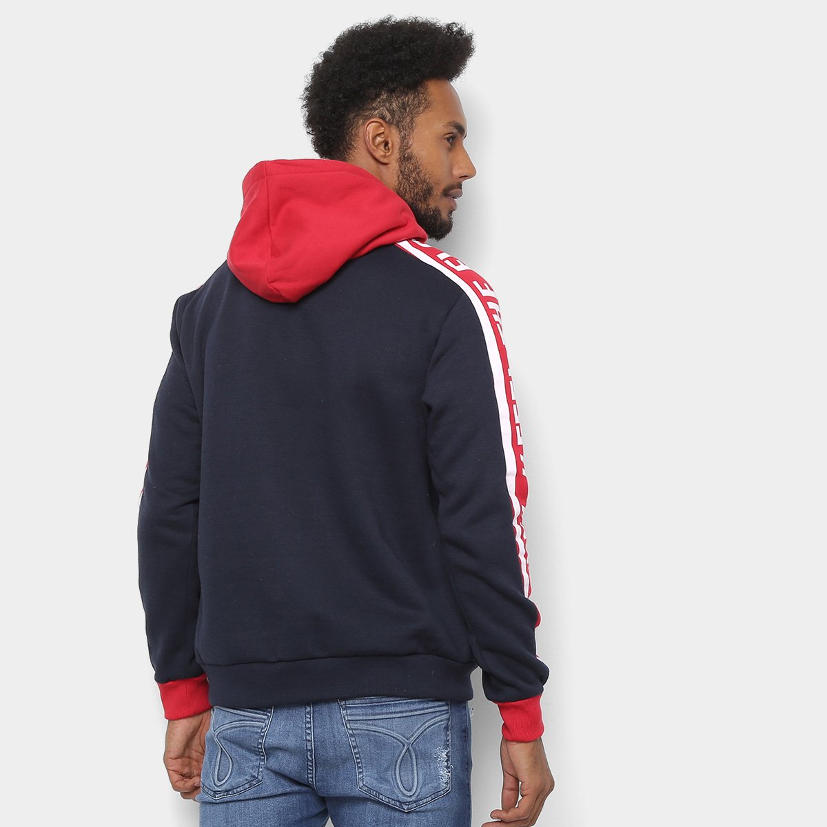 superdry flannel moletom com capuz