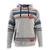 Moletom Overfame Canguru Listrado Fort Morgan Stripes - Branco