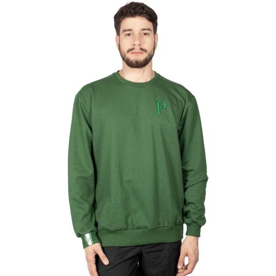 Moletom Palmeiras Champion Verde - Verde Menor preço em Moletom Palmeiras Champion Verde - Verde