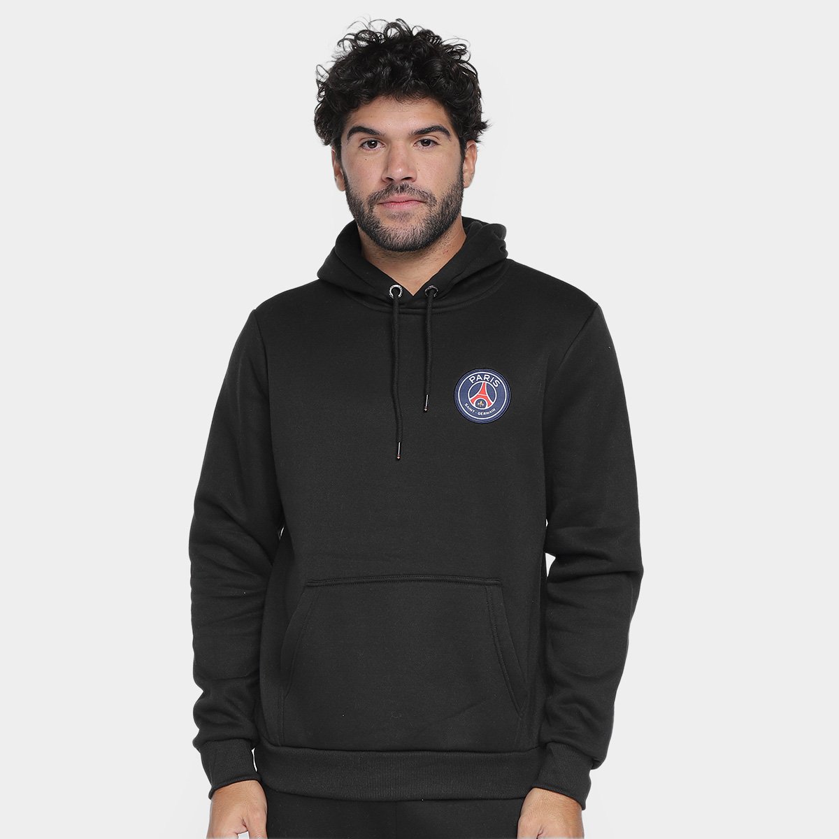 Moletom Paris Saint-Germain C/ Capuz Masculino Menor preço em Moletom Paris Saint-Germain C/ Capuz Masculino