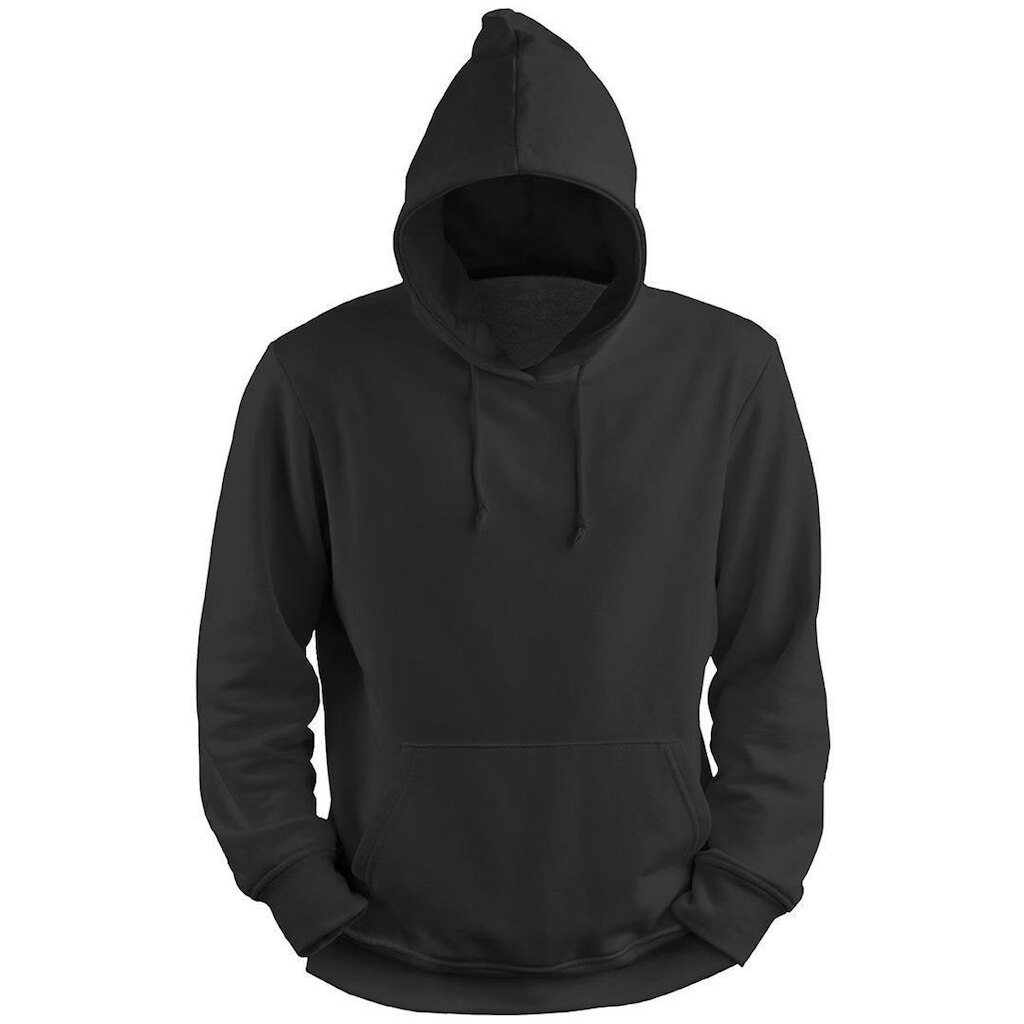 Moletom Plus Size Canguru Com Capuz Blusão Agasalho Liso