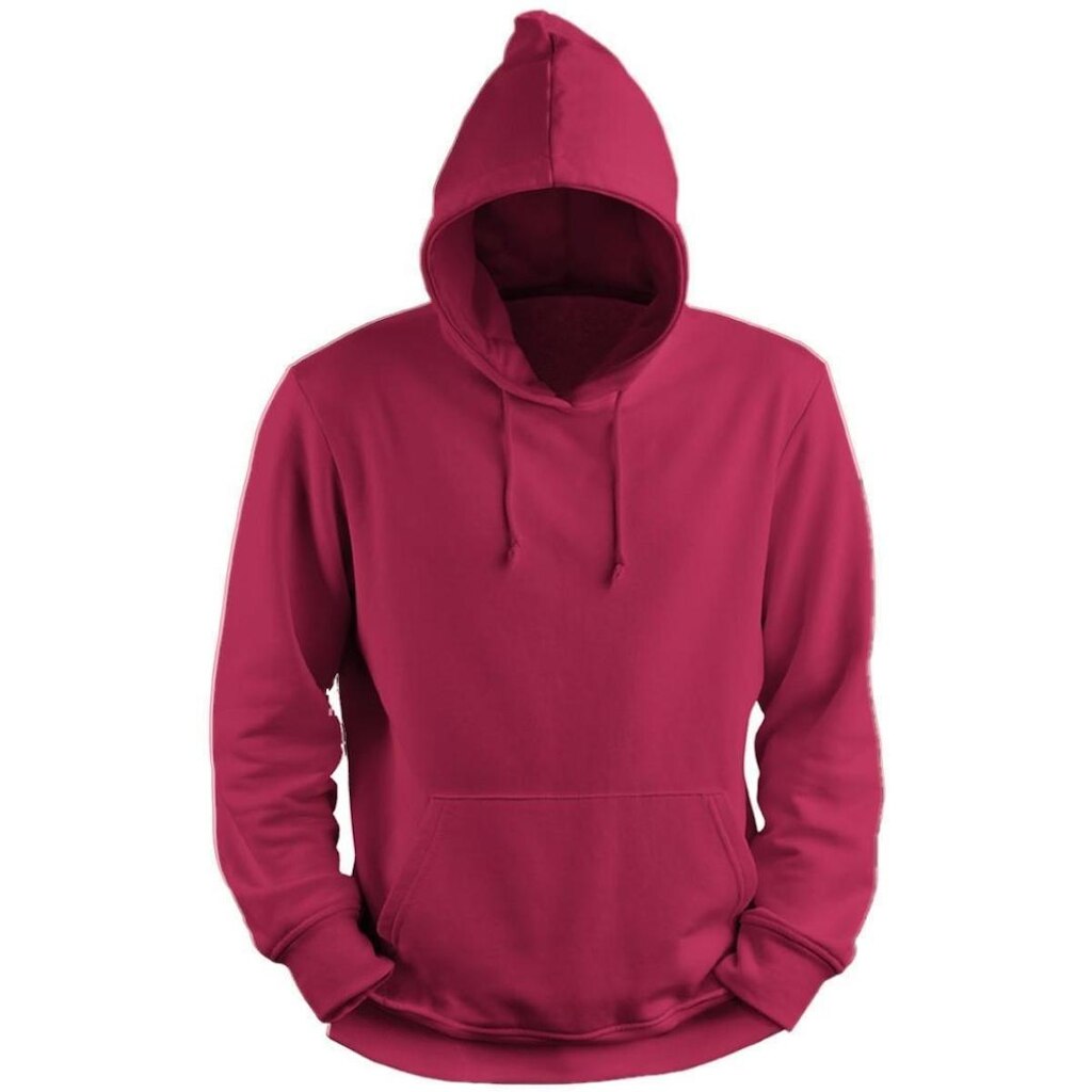 Moletom Plus Size Canguru Com Capuz Blusão Agasalho Liso