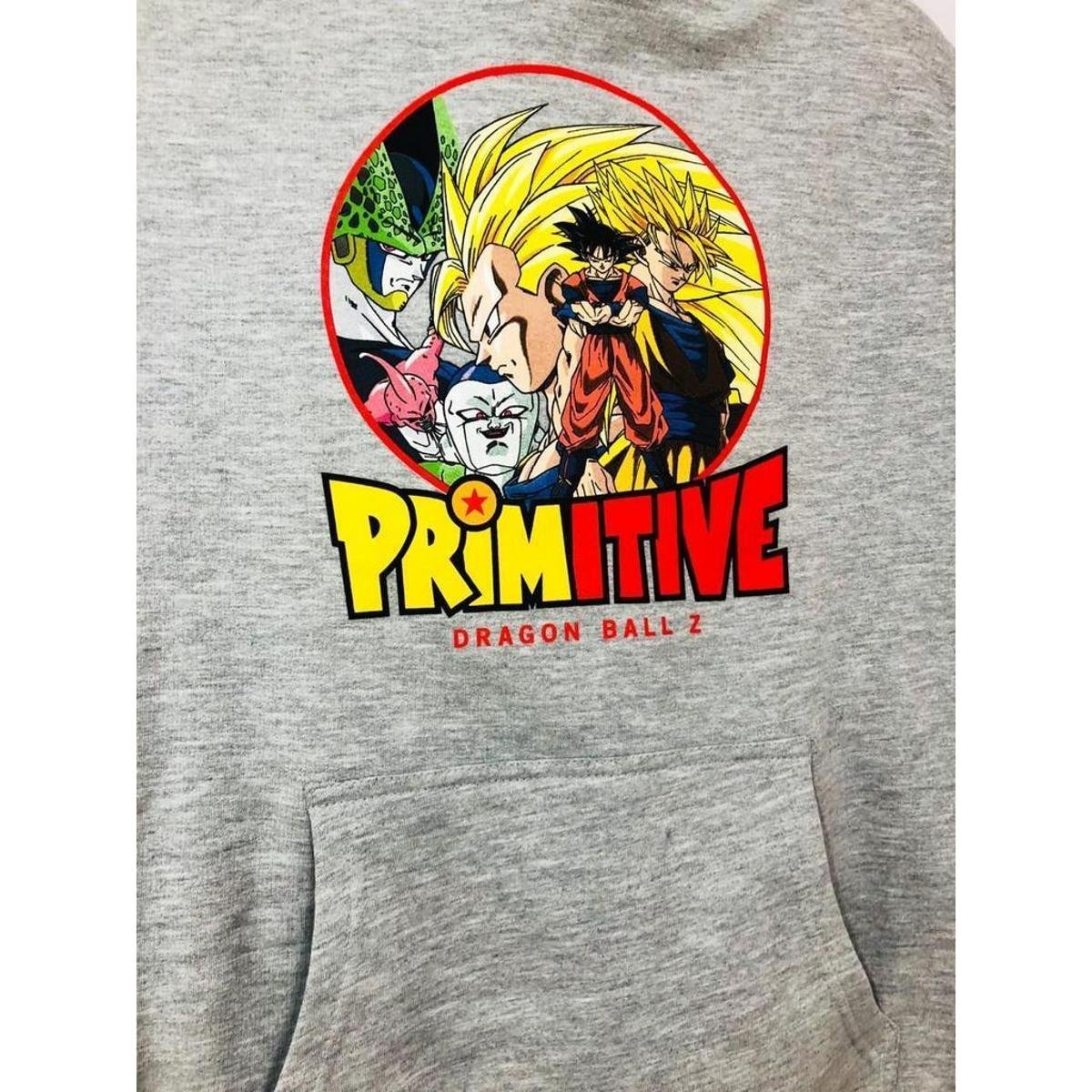 dbz primitive moletom com capuz
