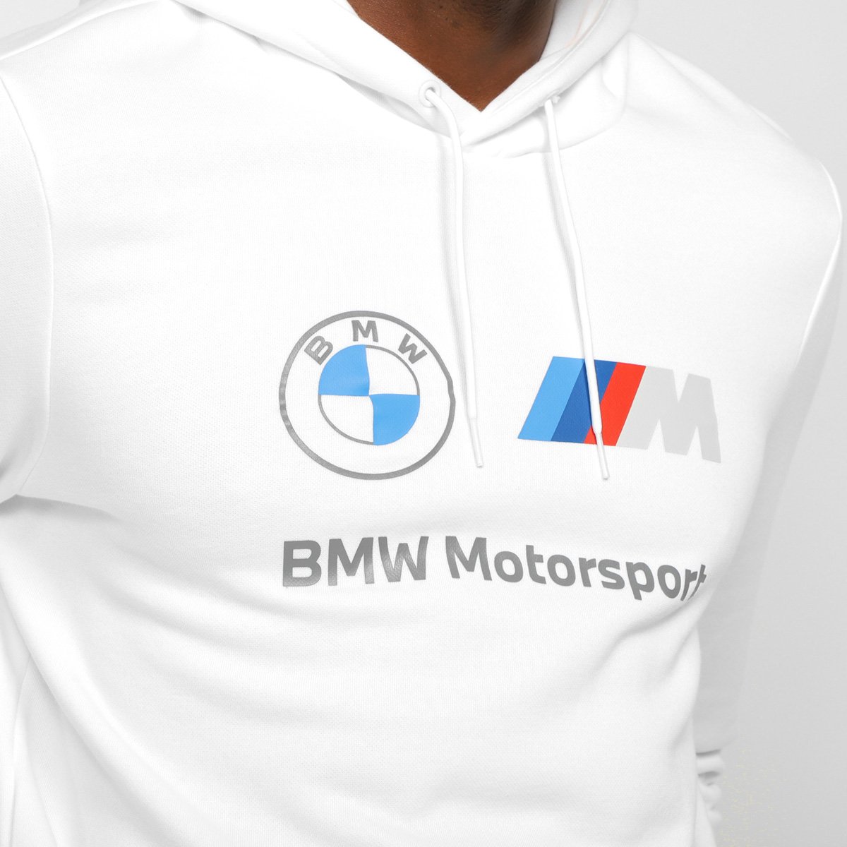Moletom Puma BMW MMS Essentials Fleece Canguru Masculino - 2