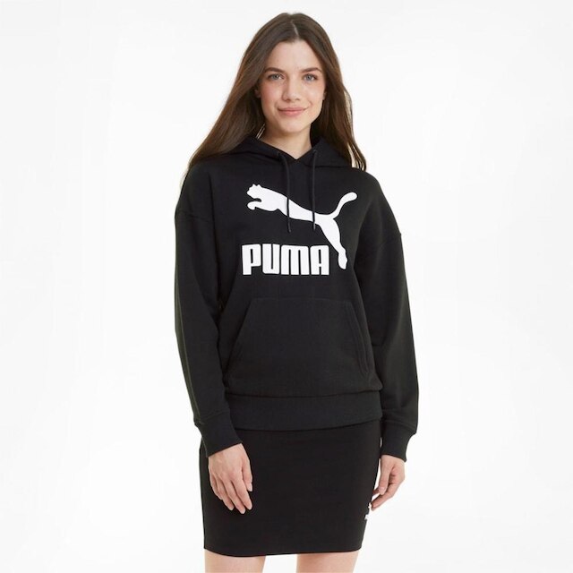 Moletom Puma Capuz Classics Logo Feminino