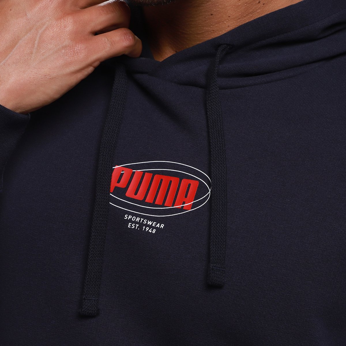 Moletom Puma Ess Lab Story 1 Hoodie Tr Masculino - 2