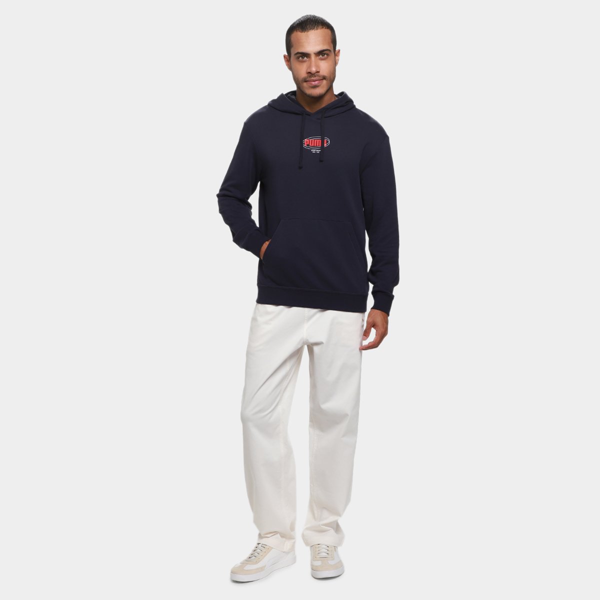 Moletom Puma Ess Lab Story 1 Hoodie Tr Masculino - 3
