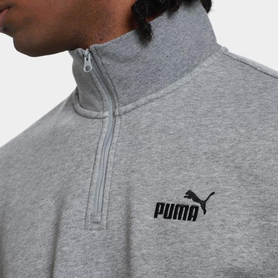 Moletom Puma Ess No. 1 Half-Zip Fl Masculino
