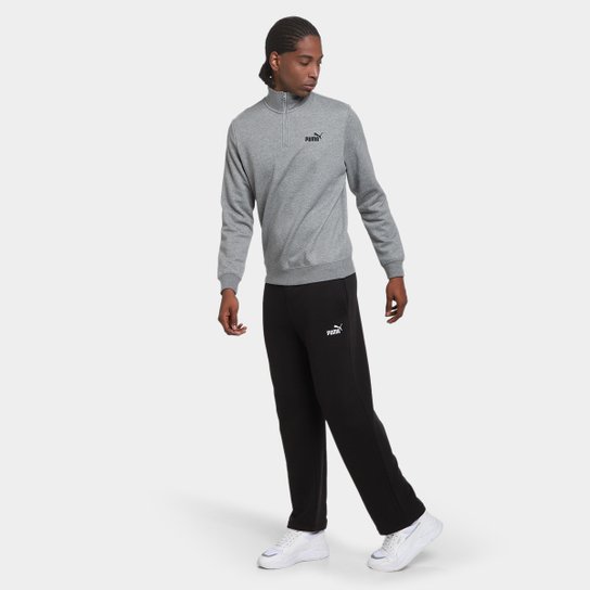 Moletom Puma Ess No. 1 Half-Zip Fl Masculino
