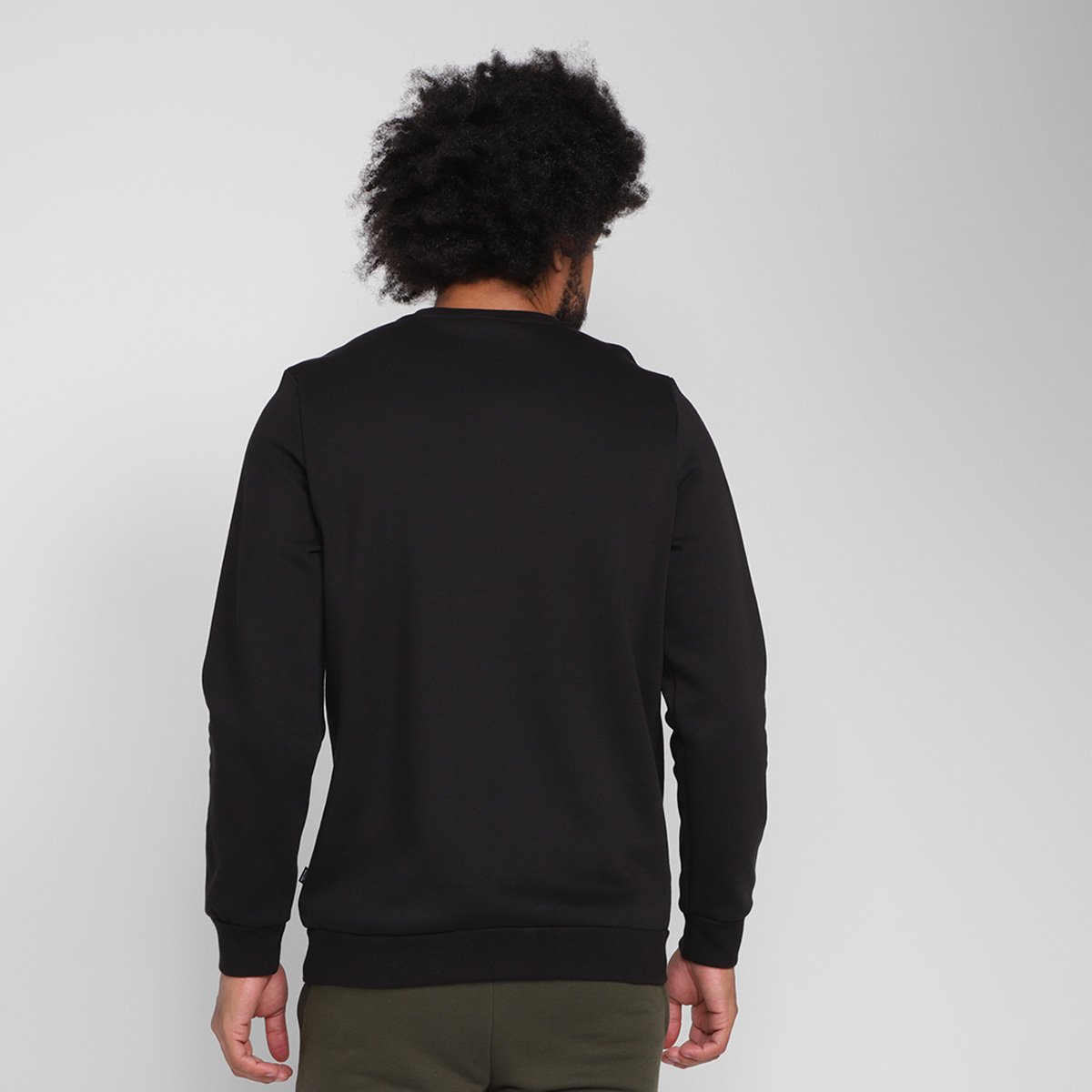 Moletom Puma Ess Small Logo Crew Fl Masculino - 1