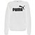 Moletom Puma Essentials Logo Crew Fl Feminino - Branco