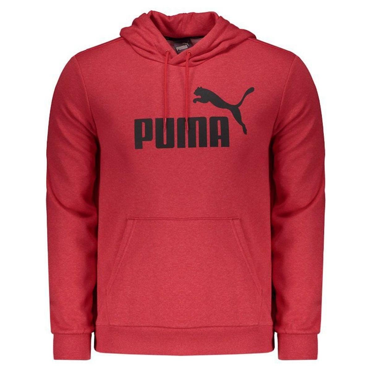 moletom puma vermelho