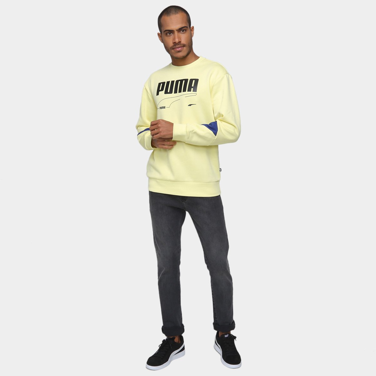moletom puma retro