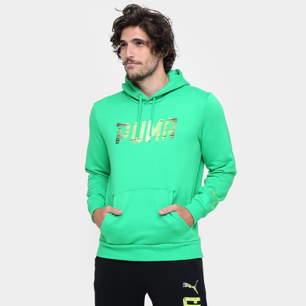 moletom puma verde