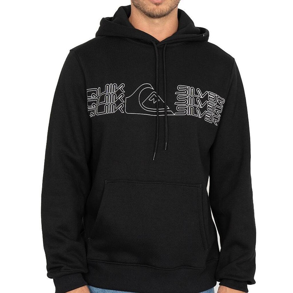 Moletom Quiksilver Canguru Big Block WT26 Masculino
