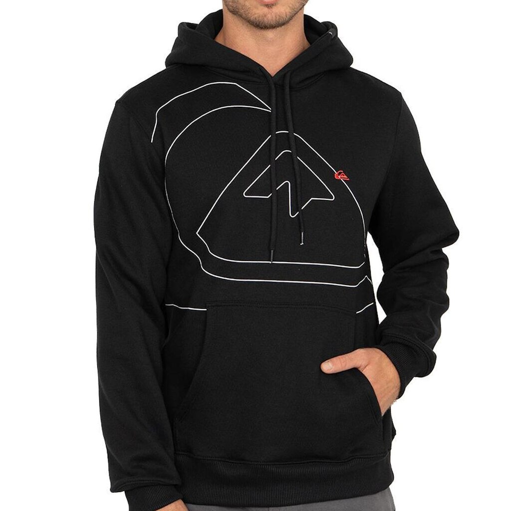 Moletom Quiksilver Canguru Big New Tour WT26 Masculino