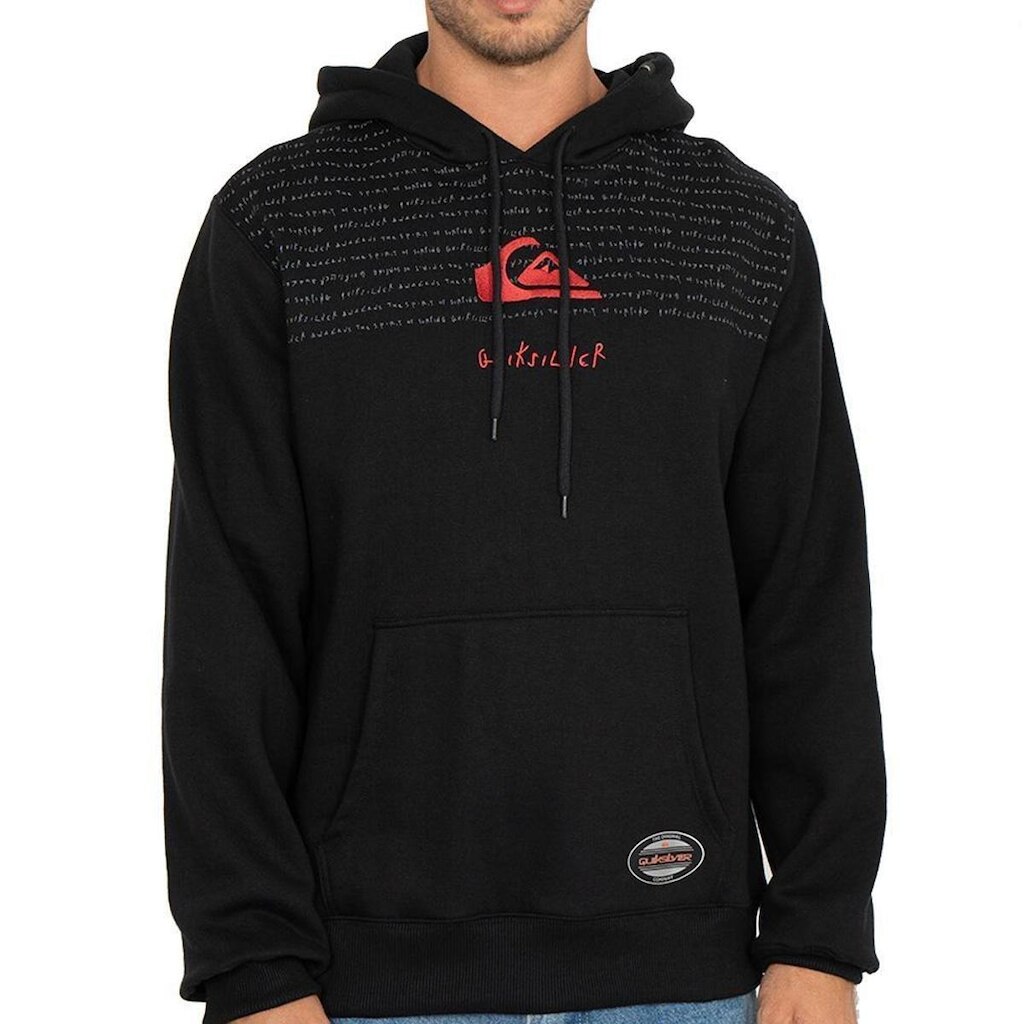 Moletom Quiksilver Canguru Emb Quik Thoughts WT26