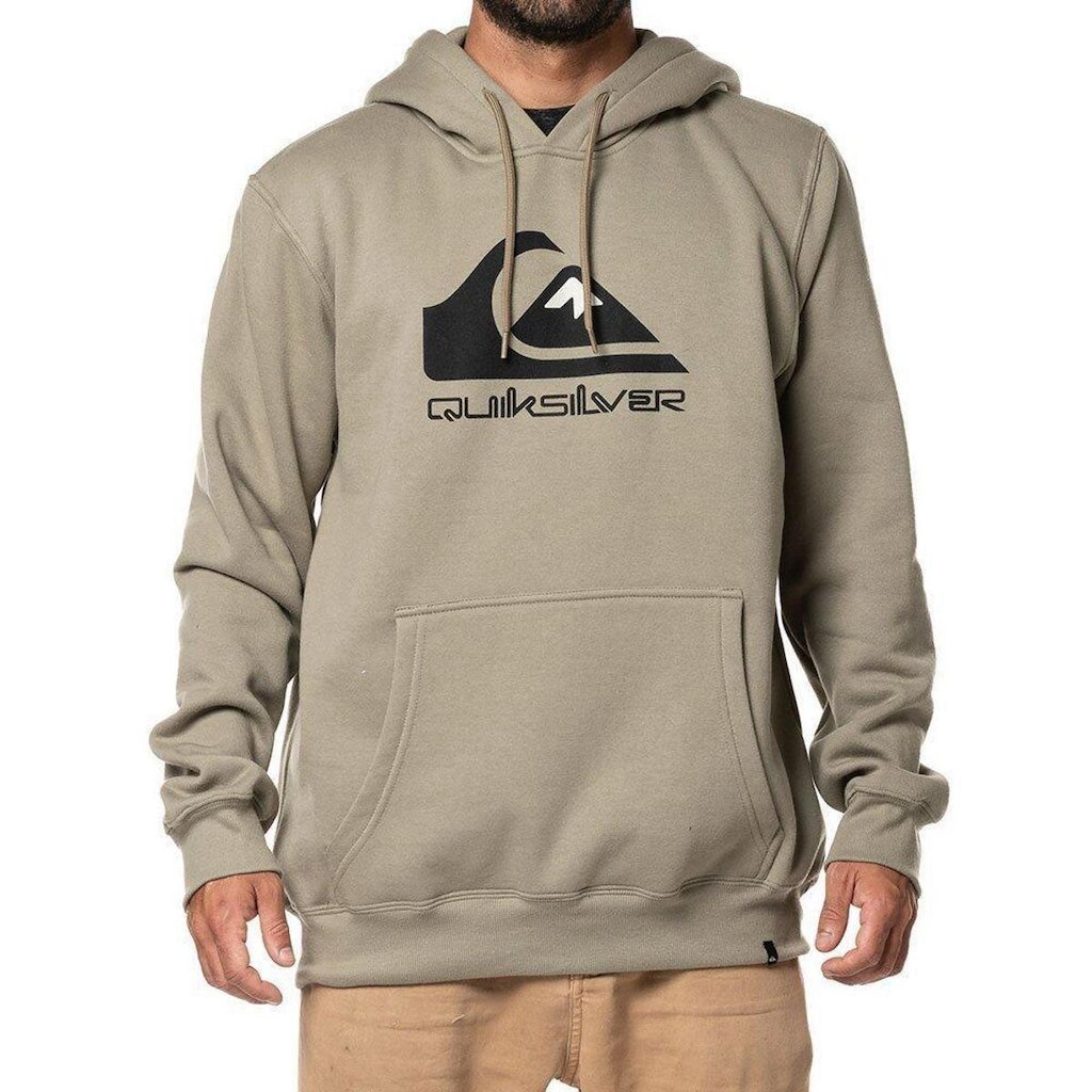 Moletom Quiksilver Canguru Full Logo 280G WT24