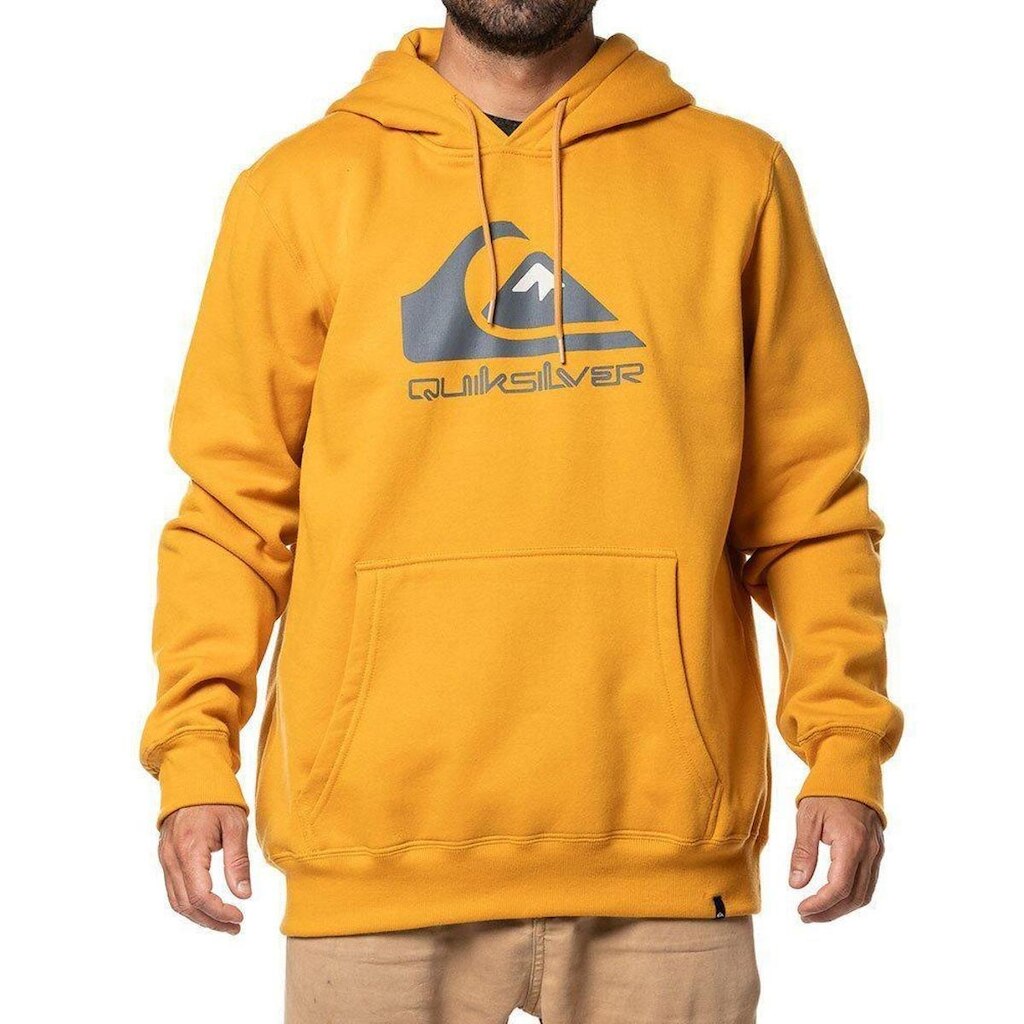 Moletom Quiksilver Canguru Full Logo 280G WT24