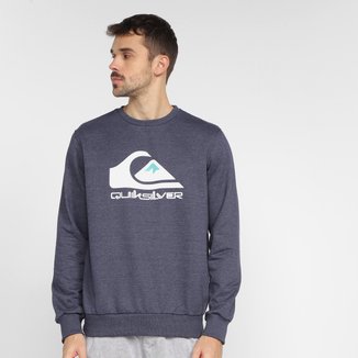 Moletom Quiksilver Care Full Logo Masculino