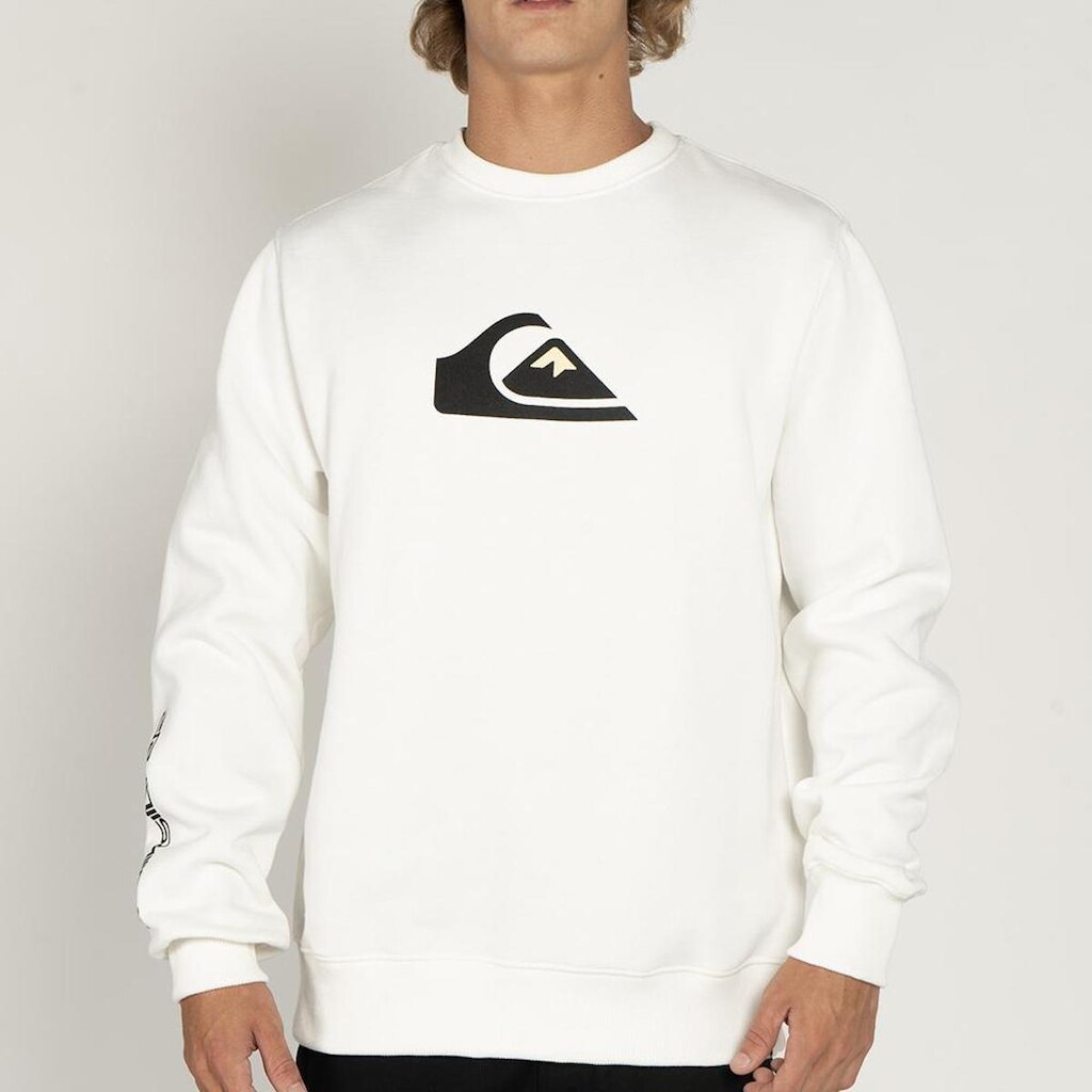 Moletom Quiksilver Careca Comp Logo Plus Size WT25