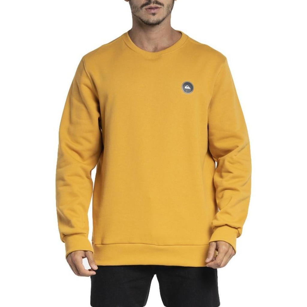 Moletom Quiksilver Careca Transfer Round WT23