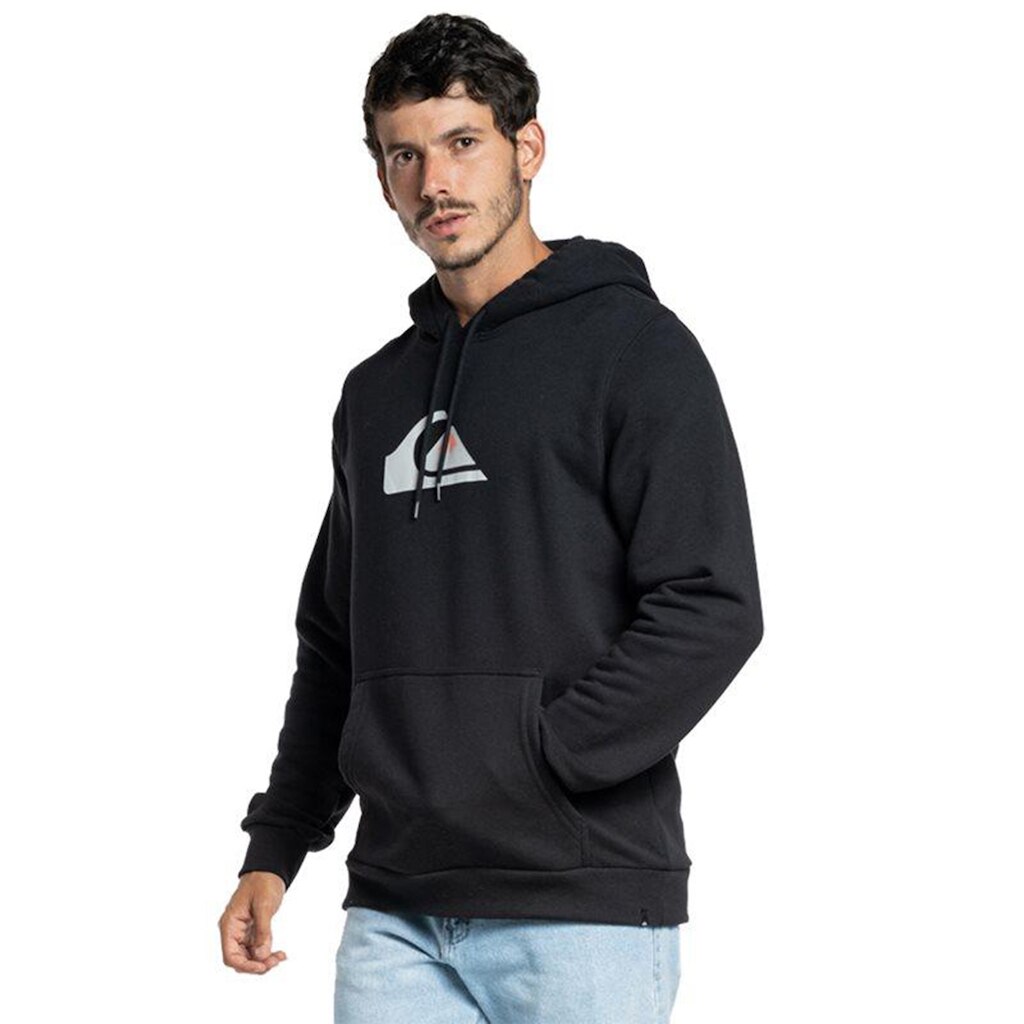 Moletom Quiksilver Comp Logo Plus Size Masculino