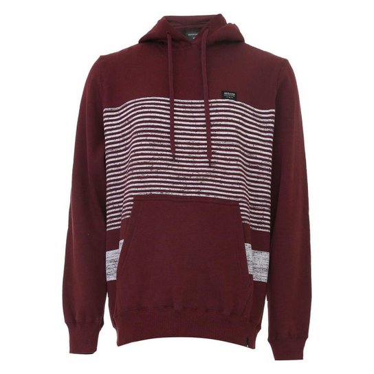 Moletom Quiksilver Tijuana Masculino - Vinho