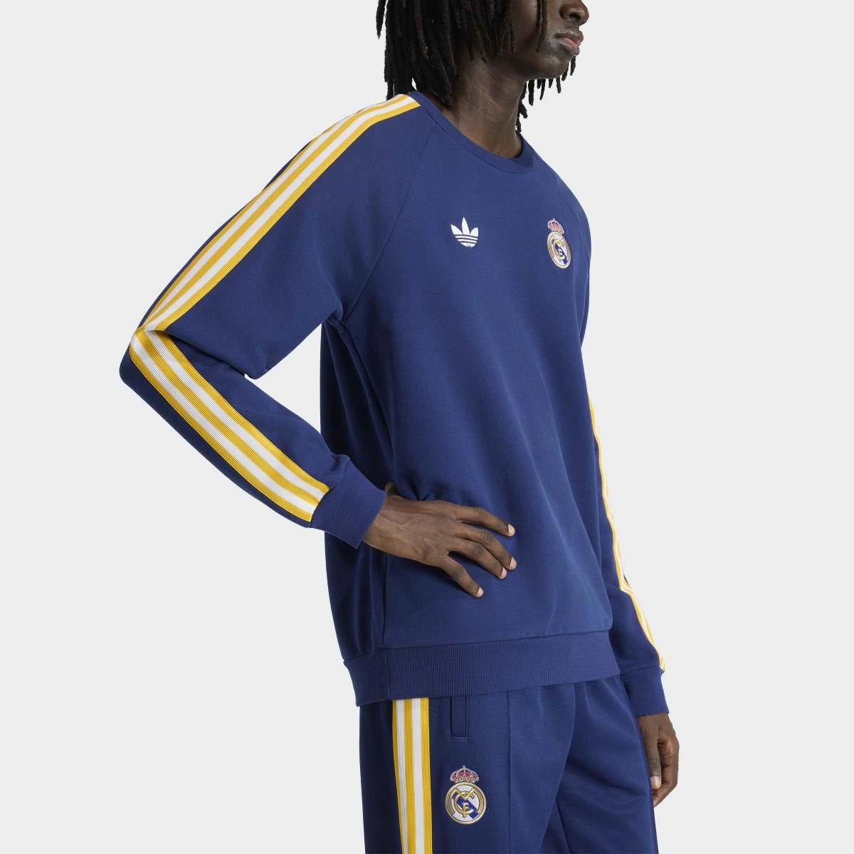 Moletom Real Madrid Adidas Originals Masculino - 3