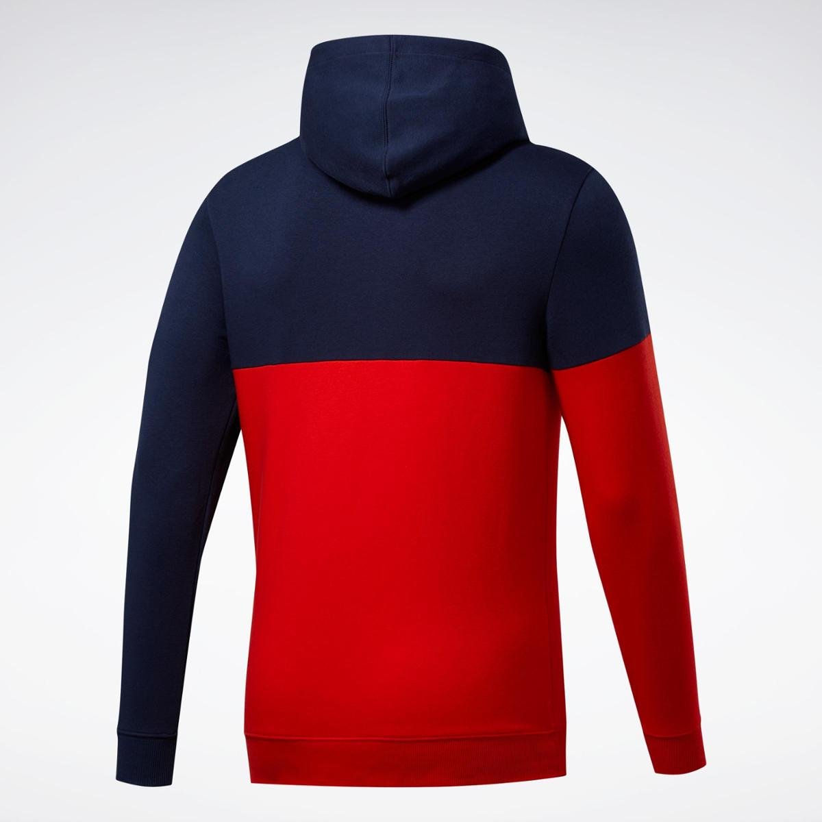 reebok moletom com capuz red