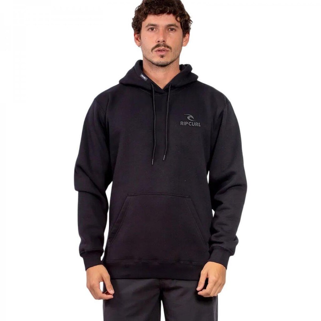 Moletom Rip Curl brand stack masculino