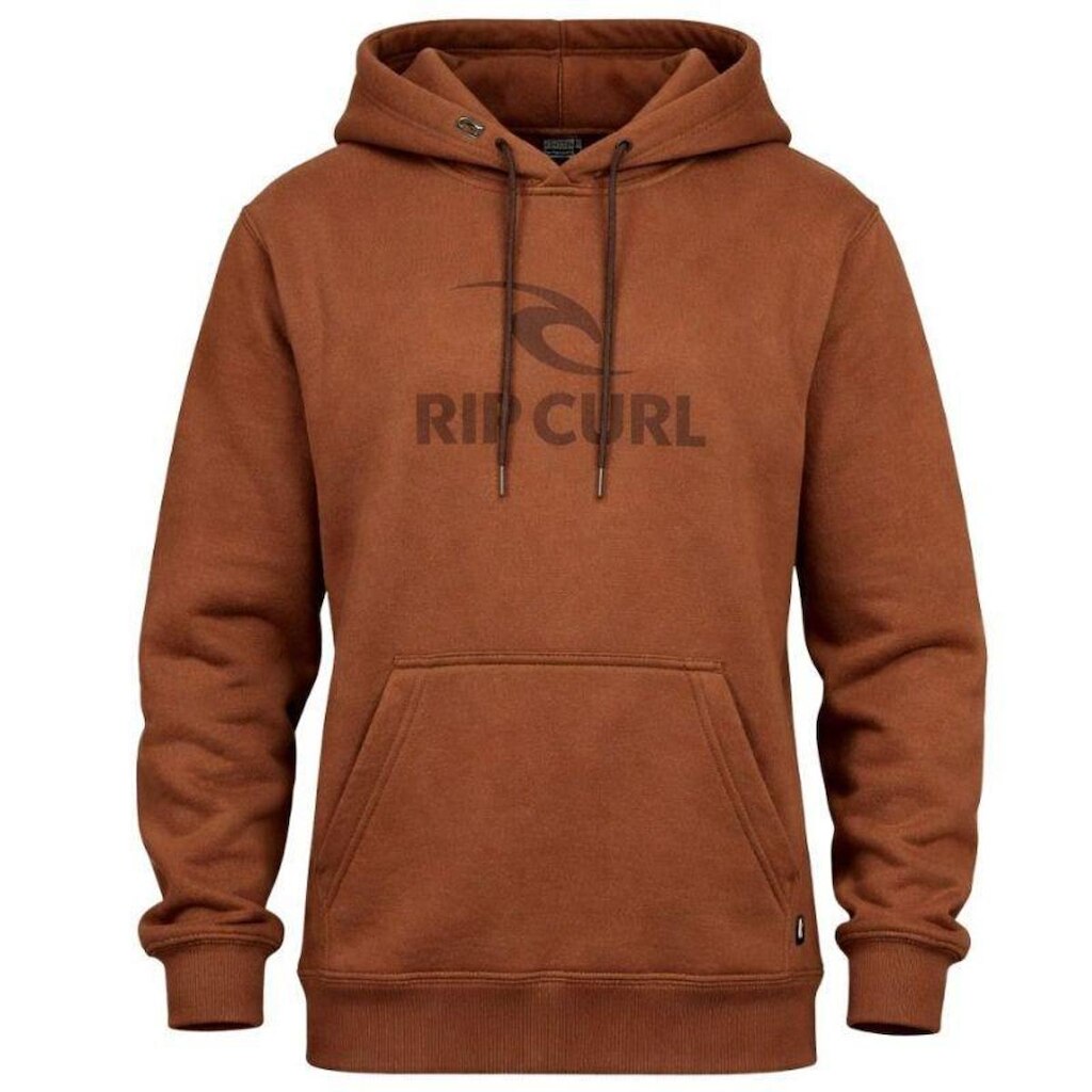 MOLETOM RIP CURL SPHERE ICON LOGO HOOD BROWN INFANTIL