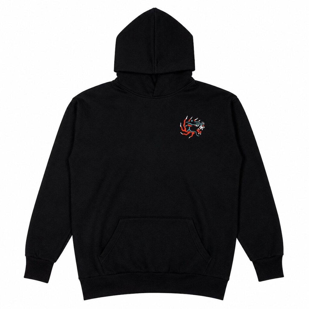Moletom Rock City Pantera Marchioros Premium 3 Cabos Preto