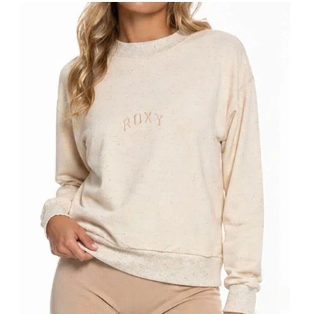 Moletom Roxy Care Sunglow Feminino - Off White