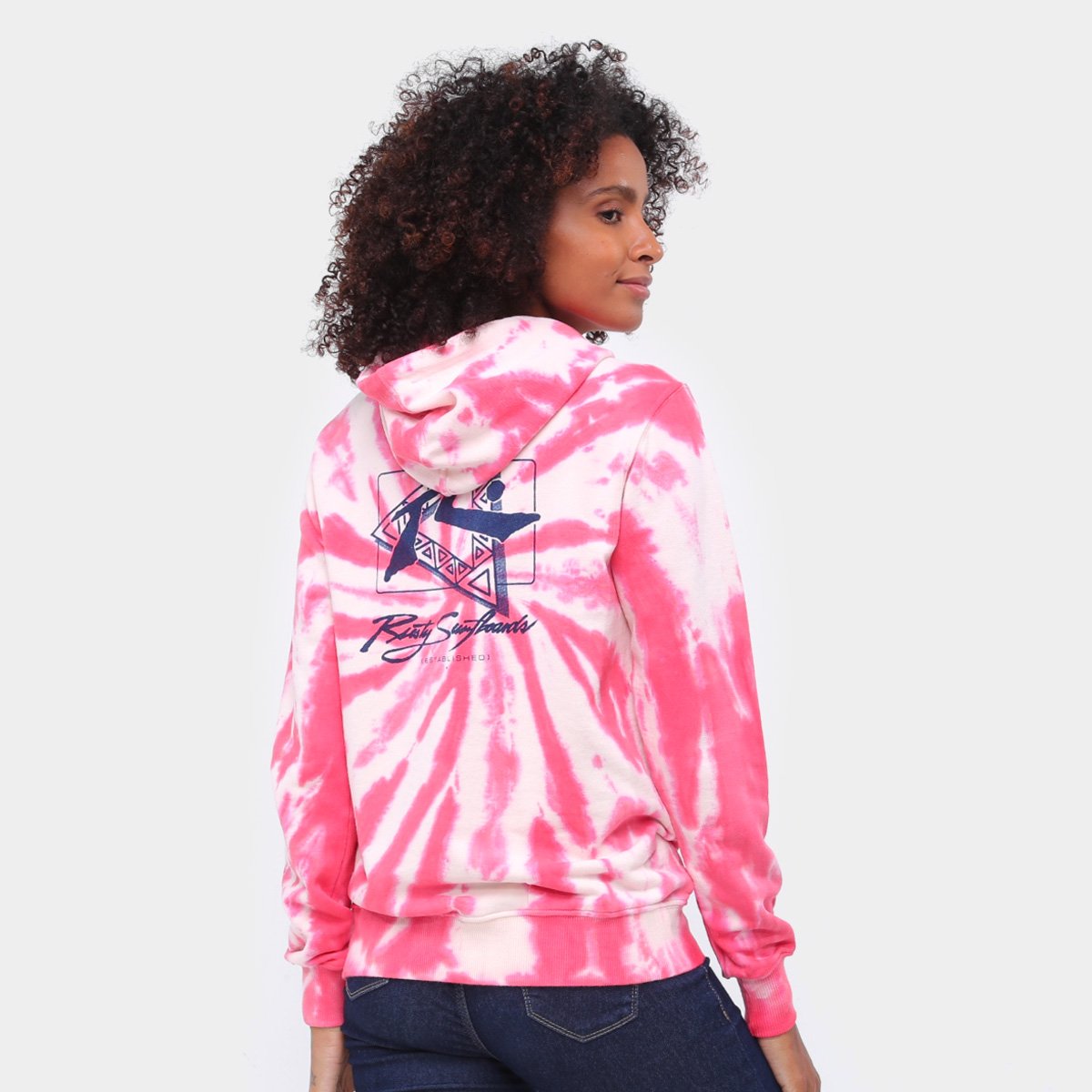 686 pink moletom com capuz