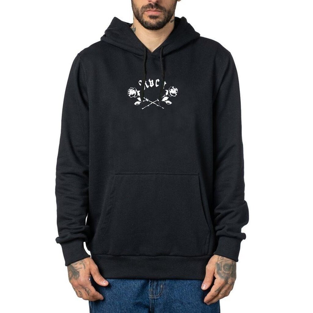 Moletom RVCA Canguru Opposite Skulls WT23 Masculino