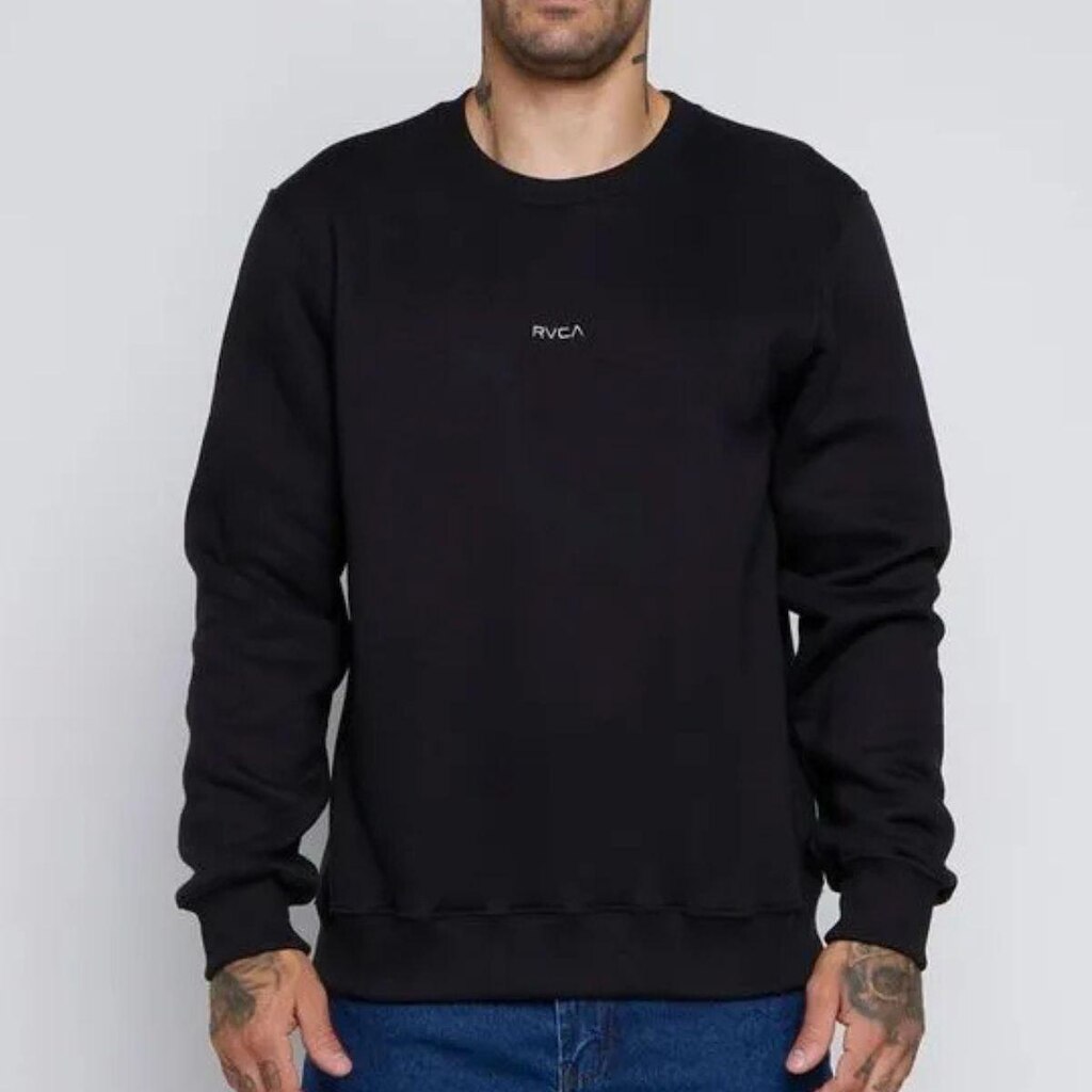 Moletom Rvca Care Campus Blend Preto