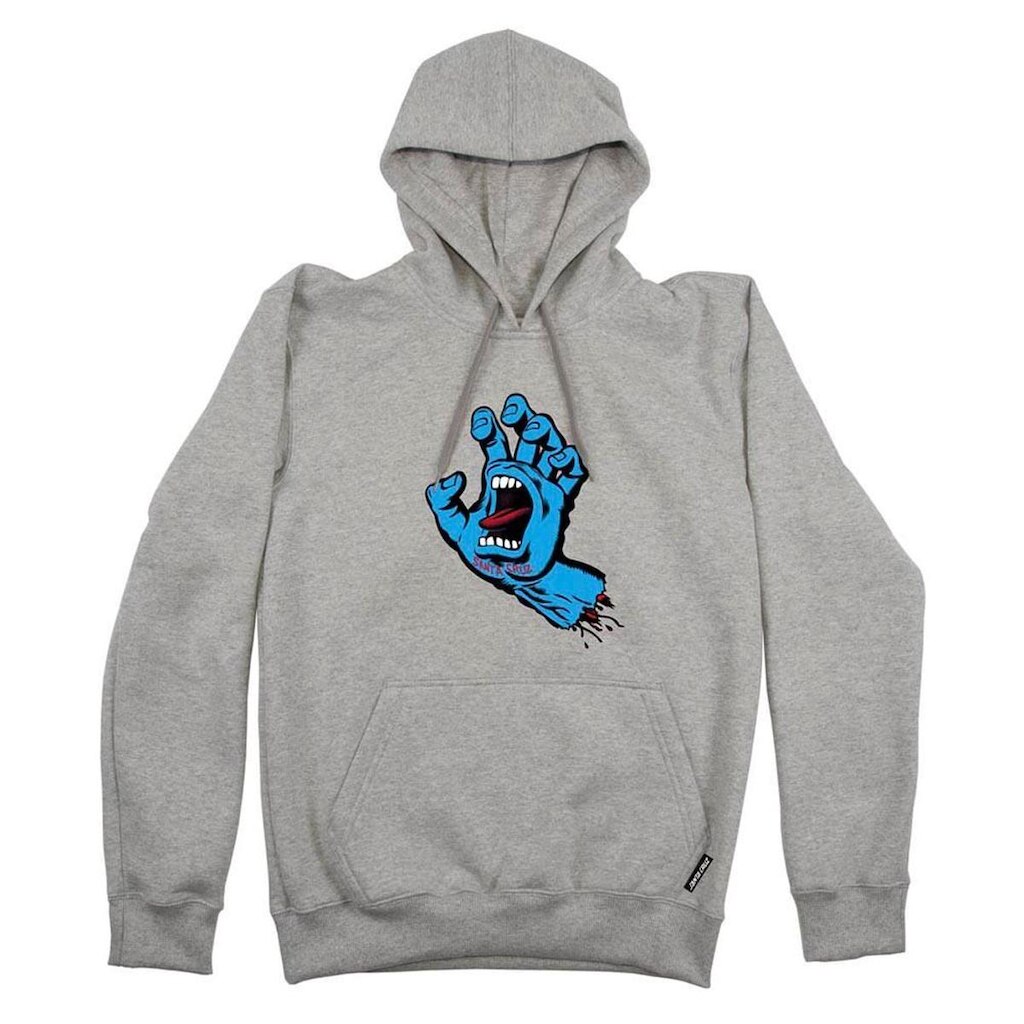 Moletom Santa Cruz Canguru Screaming Hand Front WT23