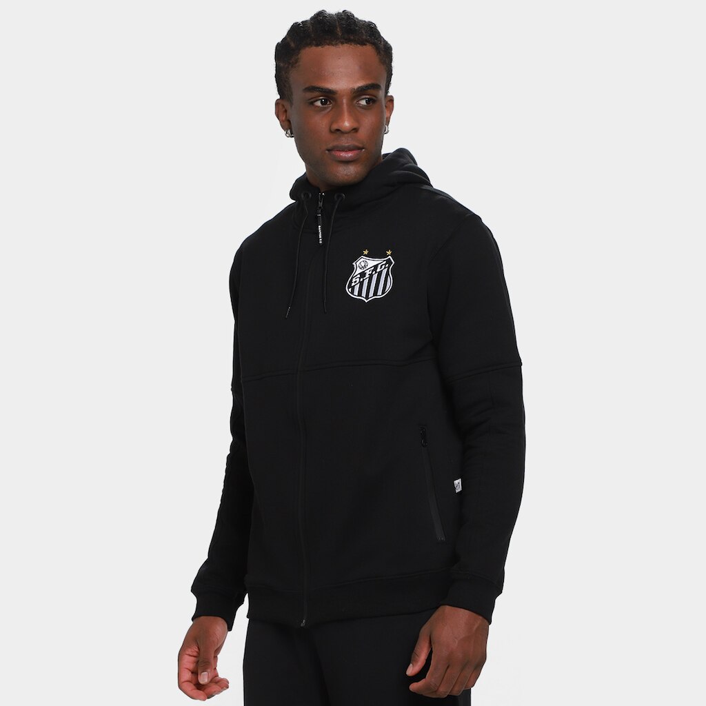 Moletom Santos C/ Zíper Masculino