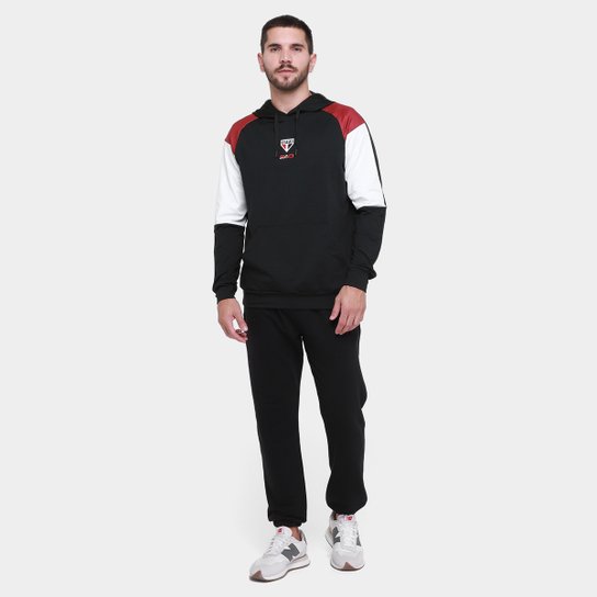 Moletom São Paulo Escudo Masculino
