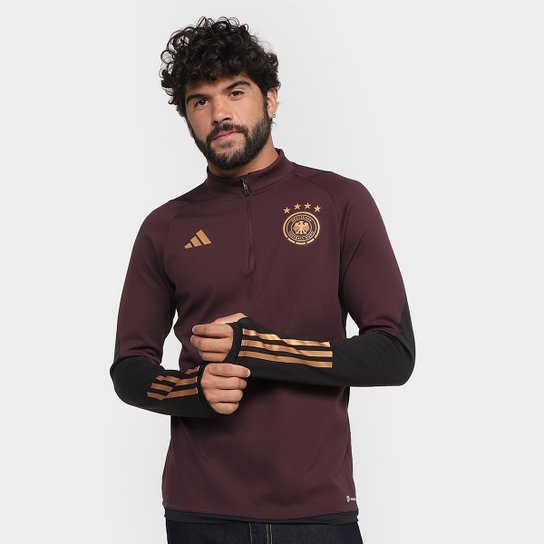 Moletom Seleção Alemanha 22/23 Treino Adidas Masculino - Off White Menor preço em Moletom Seleção Alemanha 22/23 Treino Adidas Masculino - Off White