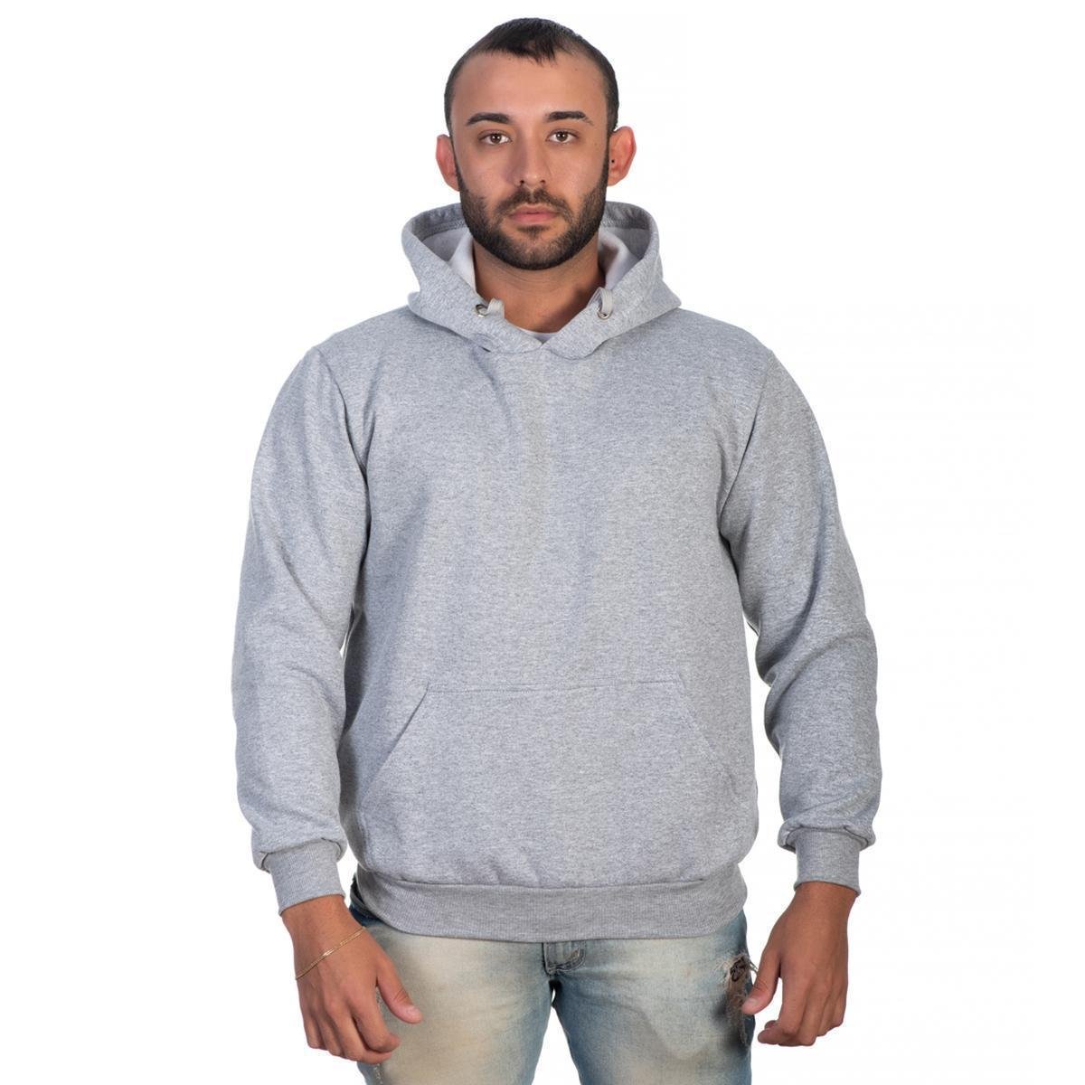 light steel moletom com capuz