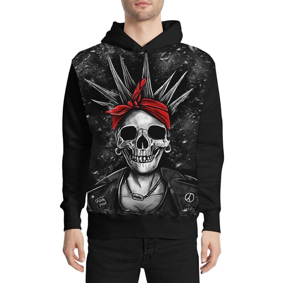 nike skeleton moletom com capuz