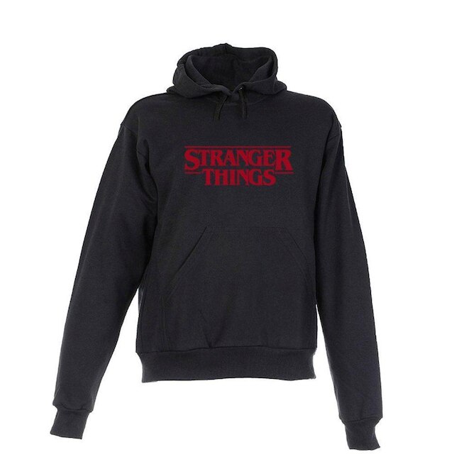 Moletom Stranger Things Infantil Juvenil Preto Netshoes