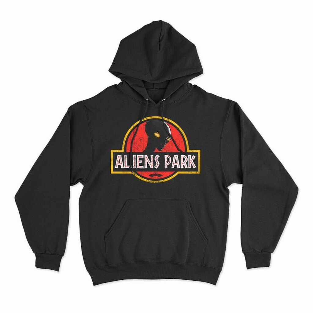 Moletom Studio Geek Com Capuz Aliens Park Unissex